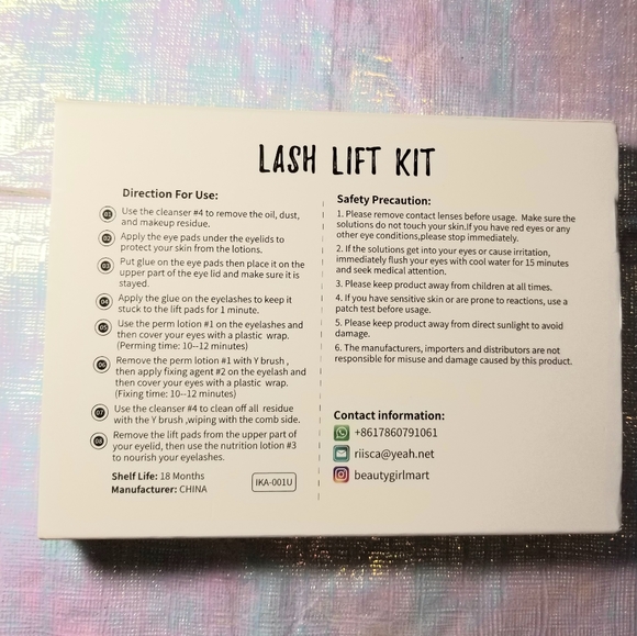 Riisca Lash lift kit - Picture 5 of 8